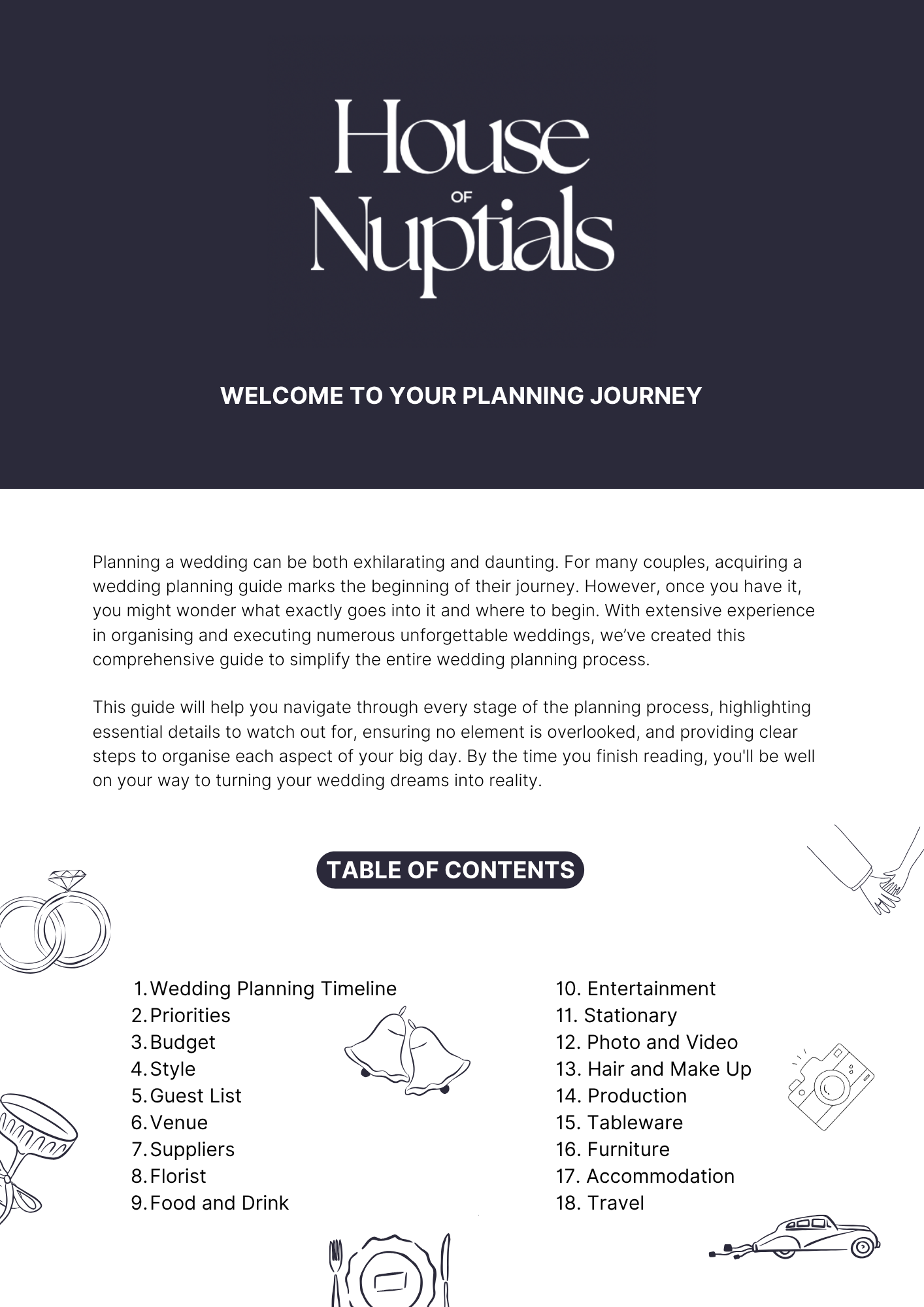 THE ULTIMATE WEDDING PLANNING GUIDE